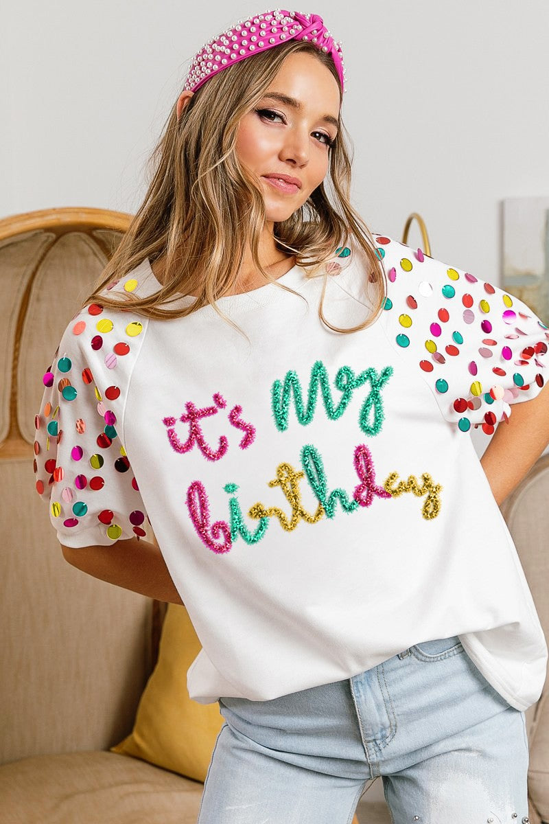 It's My Birthday Raglan