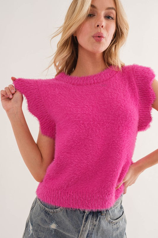 Seamless Pink Sweater