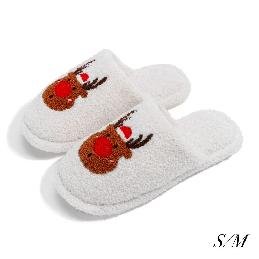 Reindeer Slippers