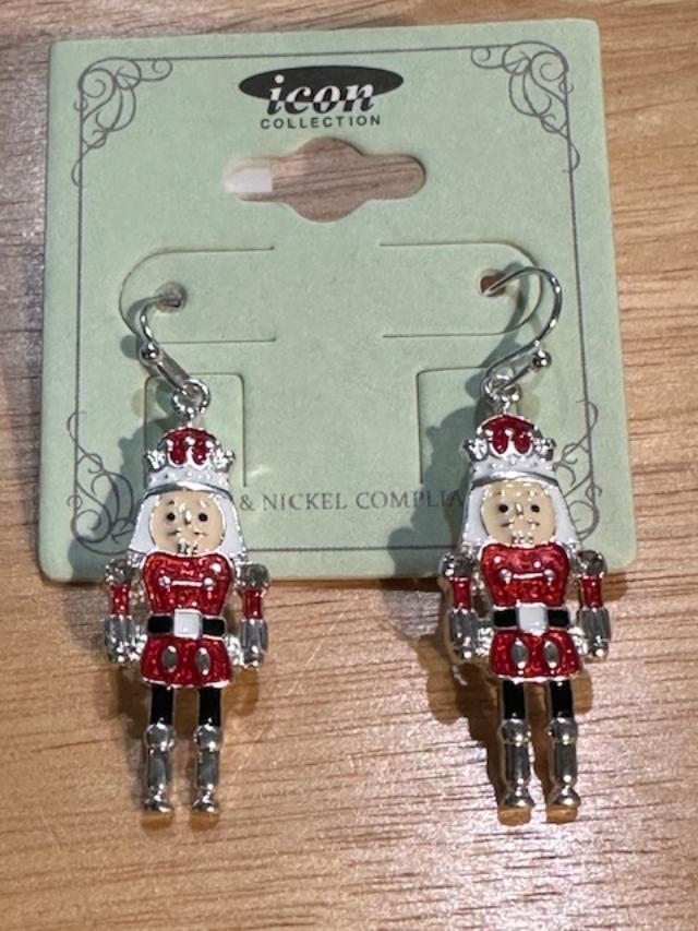 Small Nutcracker Earrings