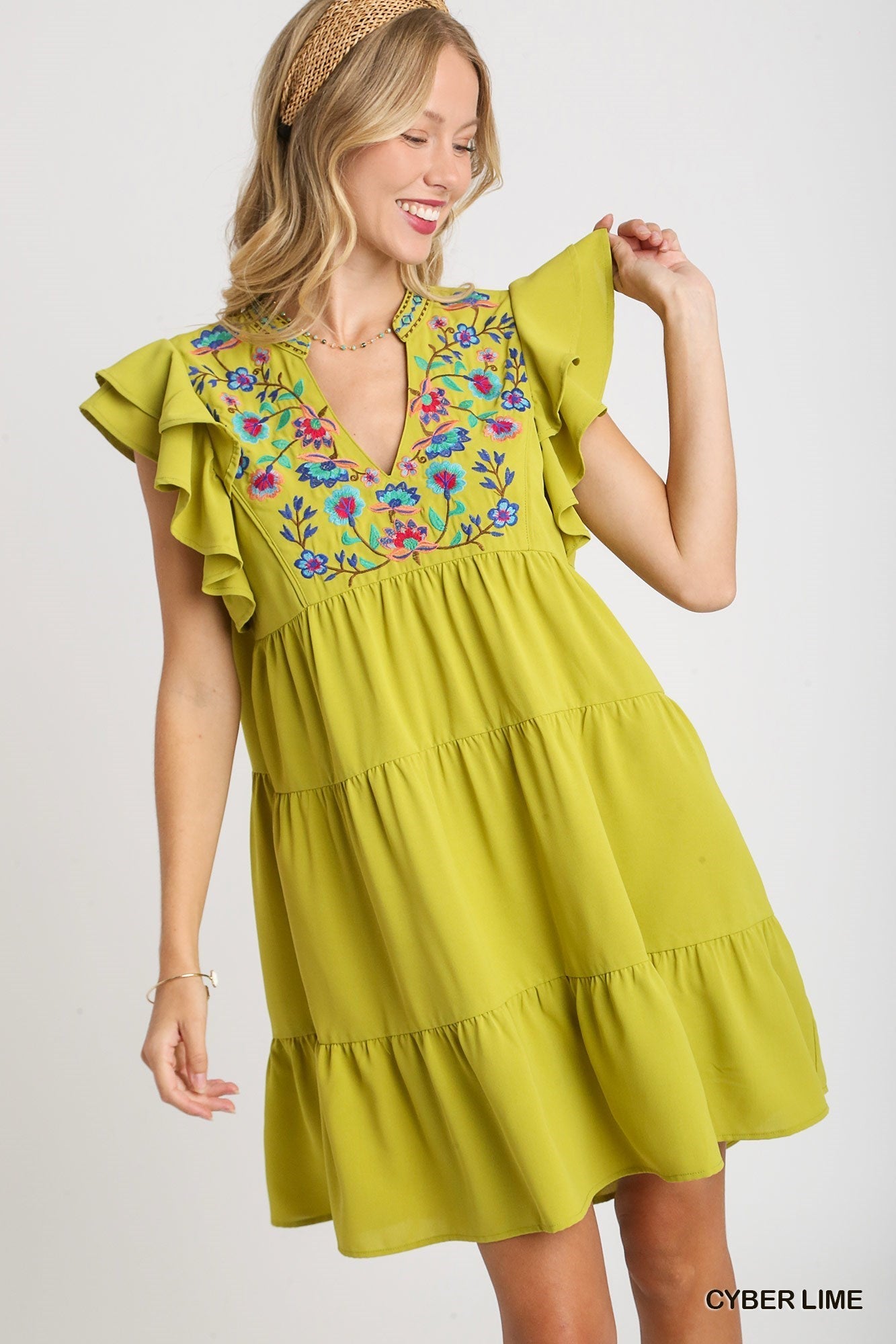 The Lime Fiesta Dress