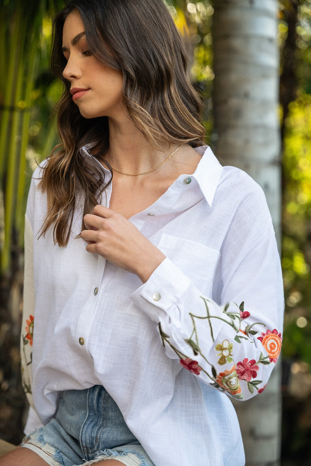 Luxe Sleeve  Blouse