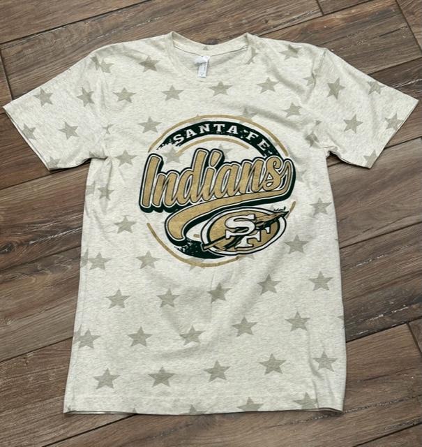 Santa Fe Indians Star Spririt Tee