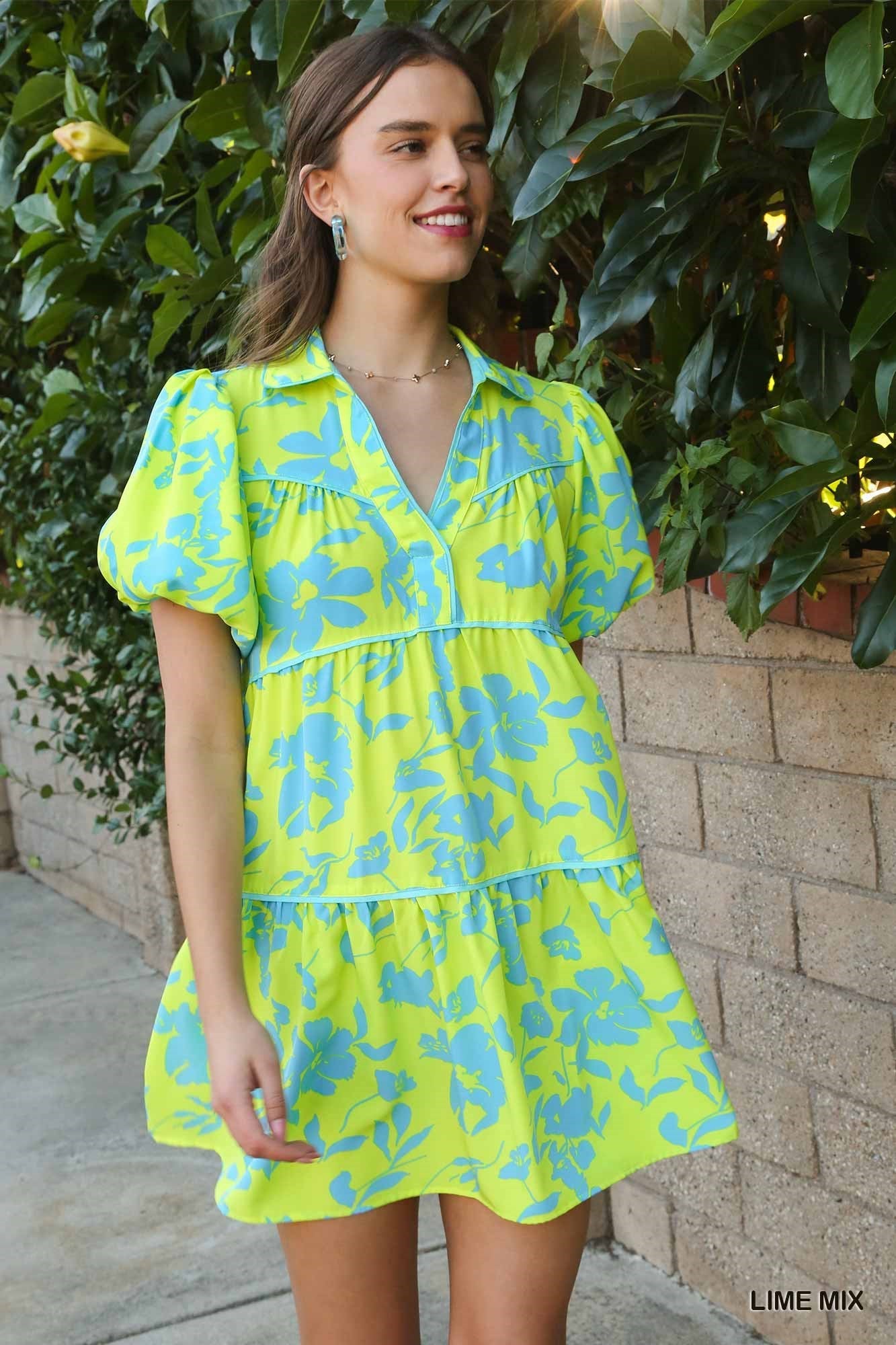 Spring Lime Dress