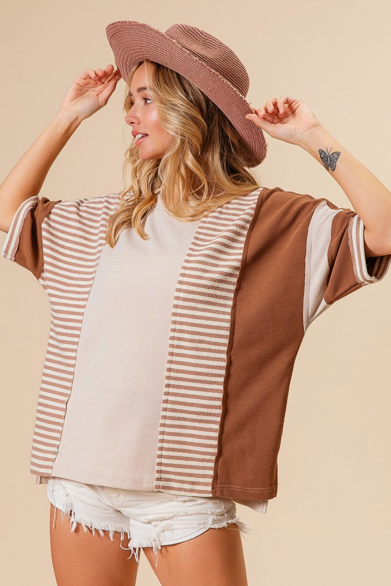 Latte Dolman Top