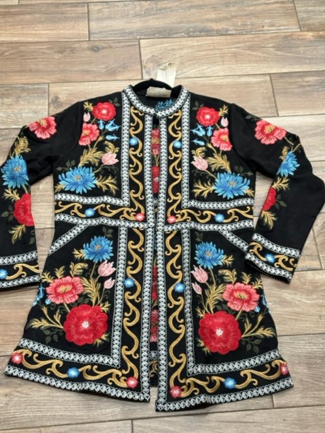 The Black Embroidered Jacket