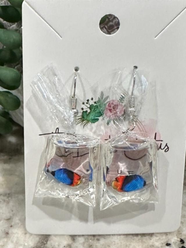 Bag of Fish Earrings