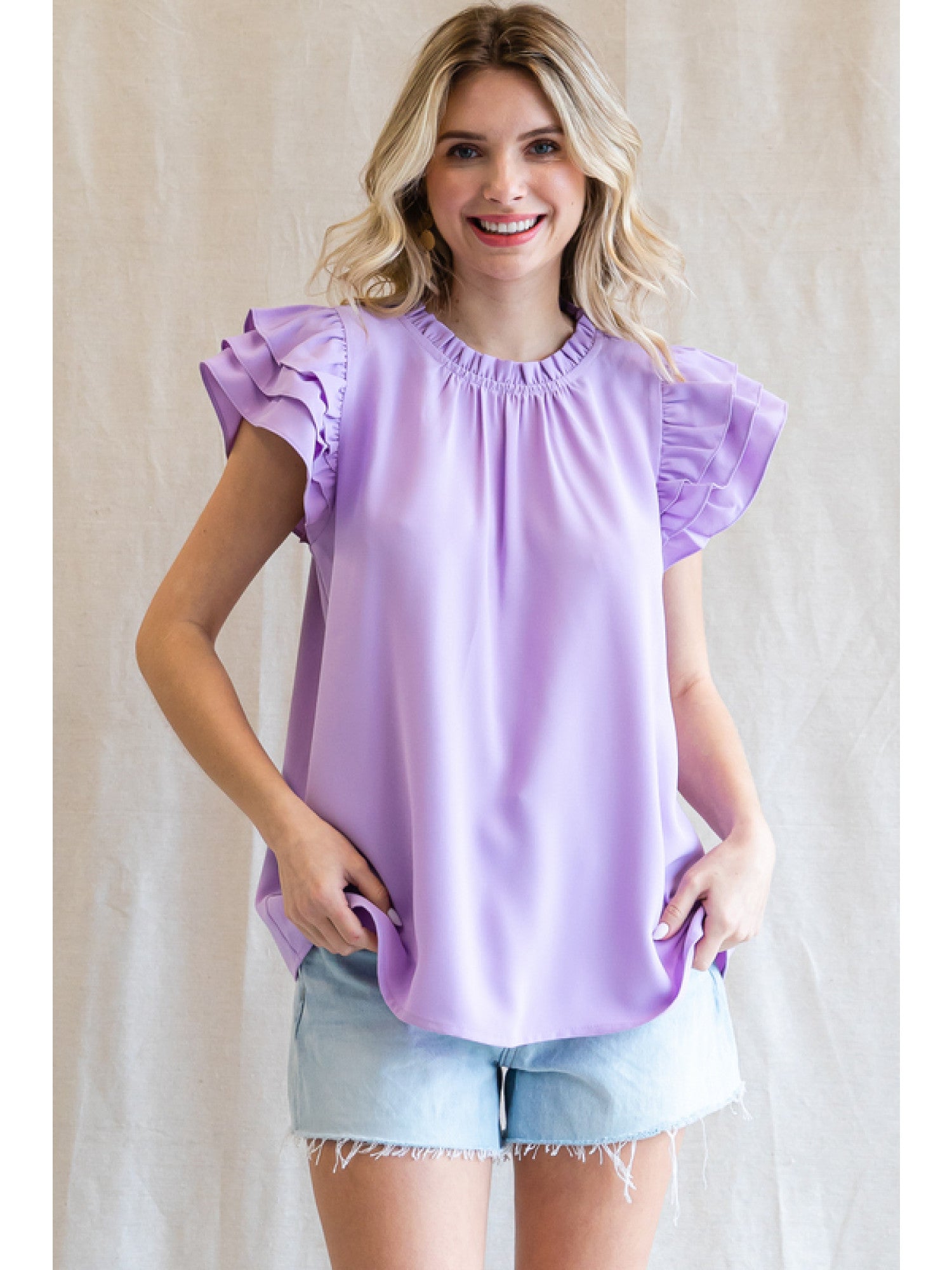 The Lilac Sass Top