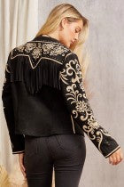 Western Inspired Fringe Jacket