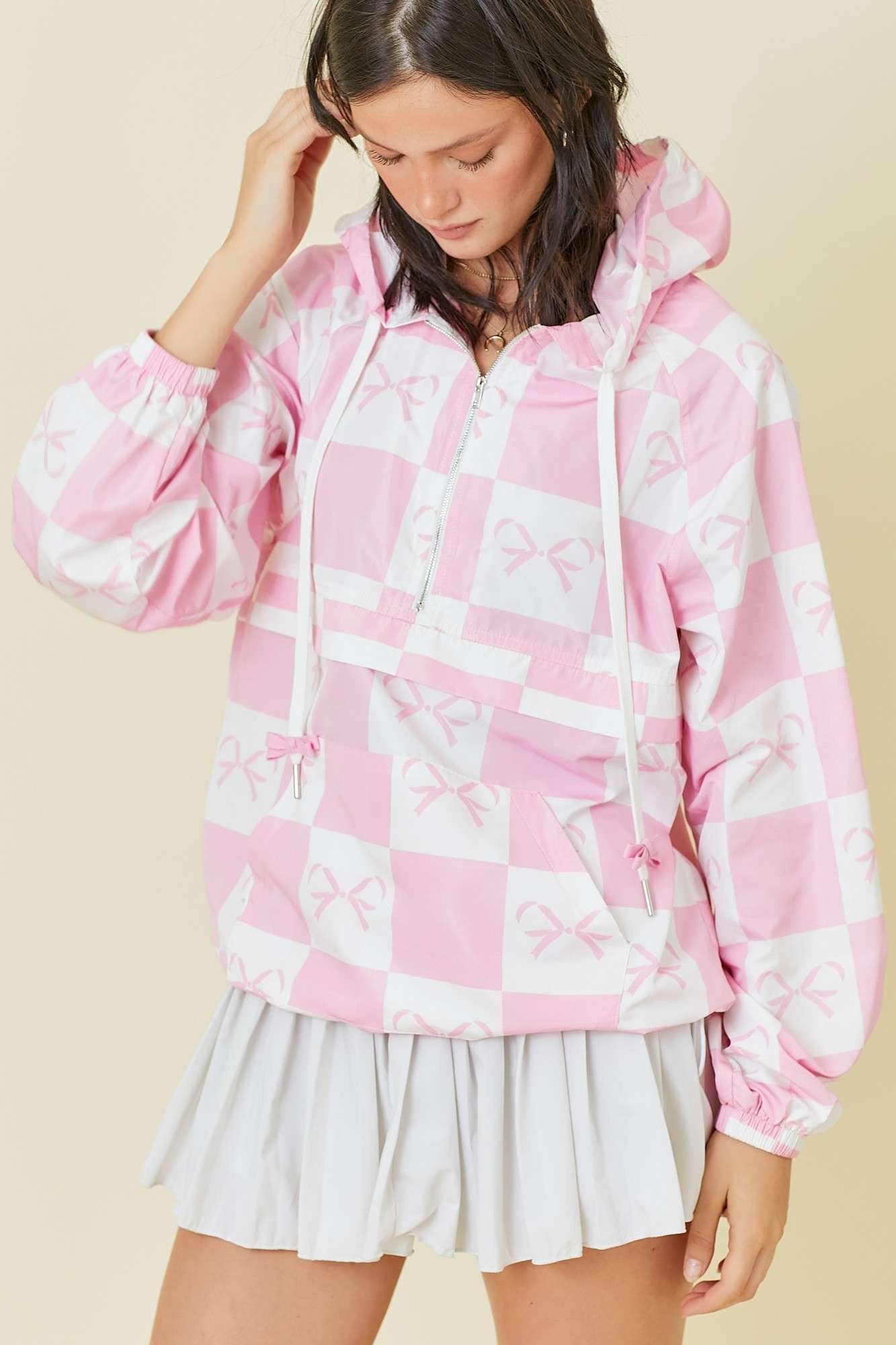 Coquette Ribbon Windbreaker