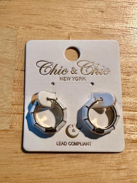 Colorful Petite Hoops