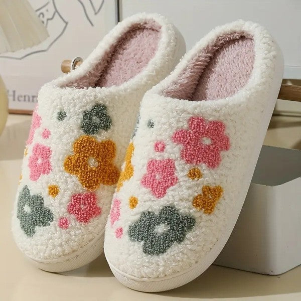 Floral Slippers