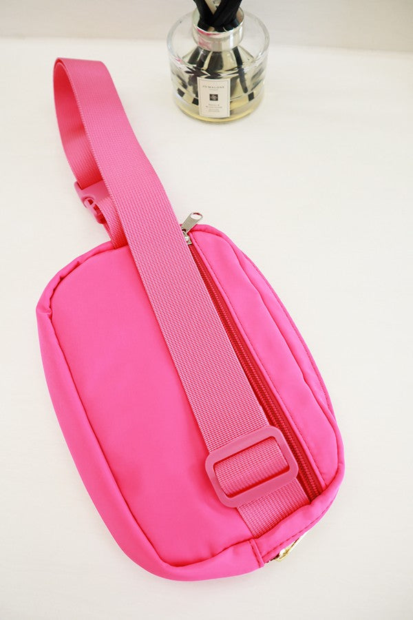 Pink Crossbyody Bum Bag