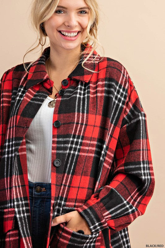 Plaids and Pockets Jacket