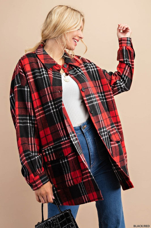 Plaids and Pockets Jacket