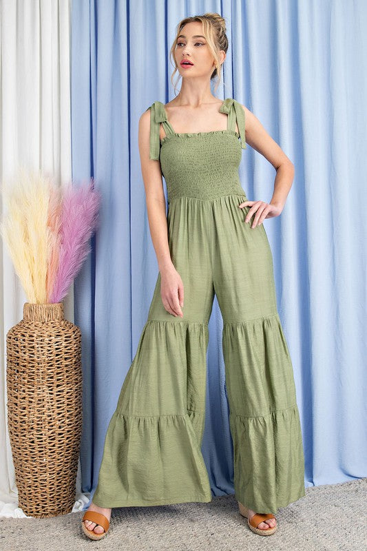 Wide Leg Jumpsuit