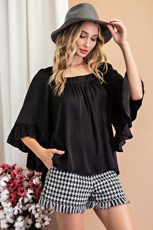 Square Neck Blouse