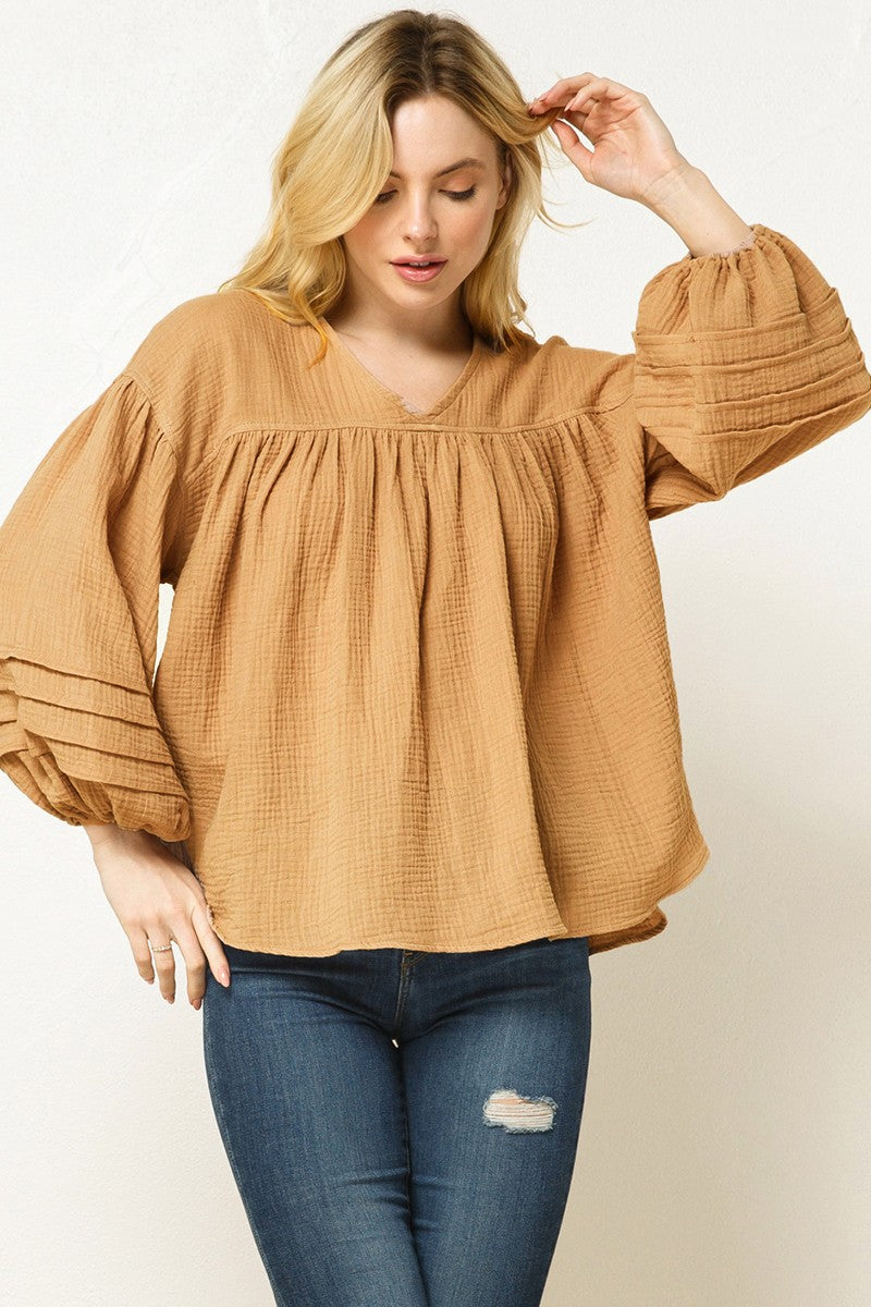 The Pintuck Top