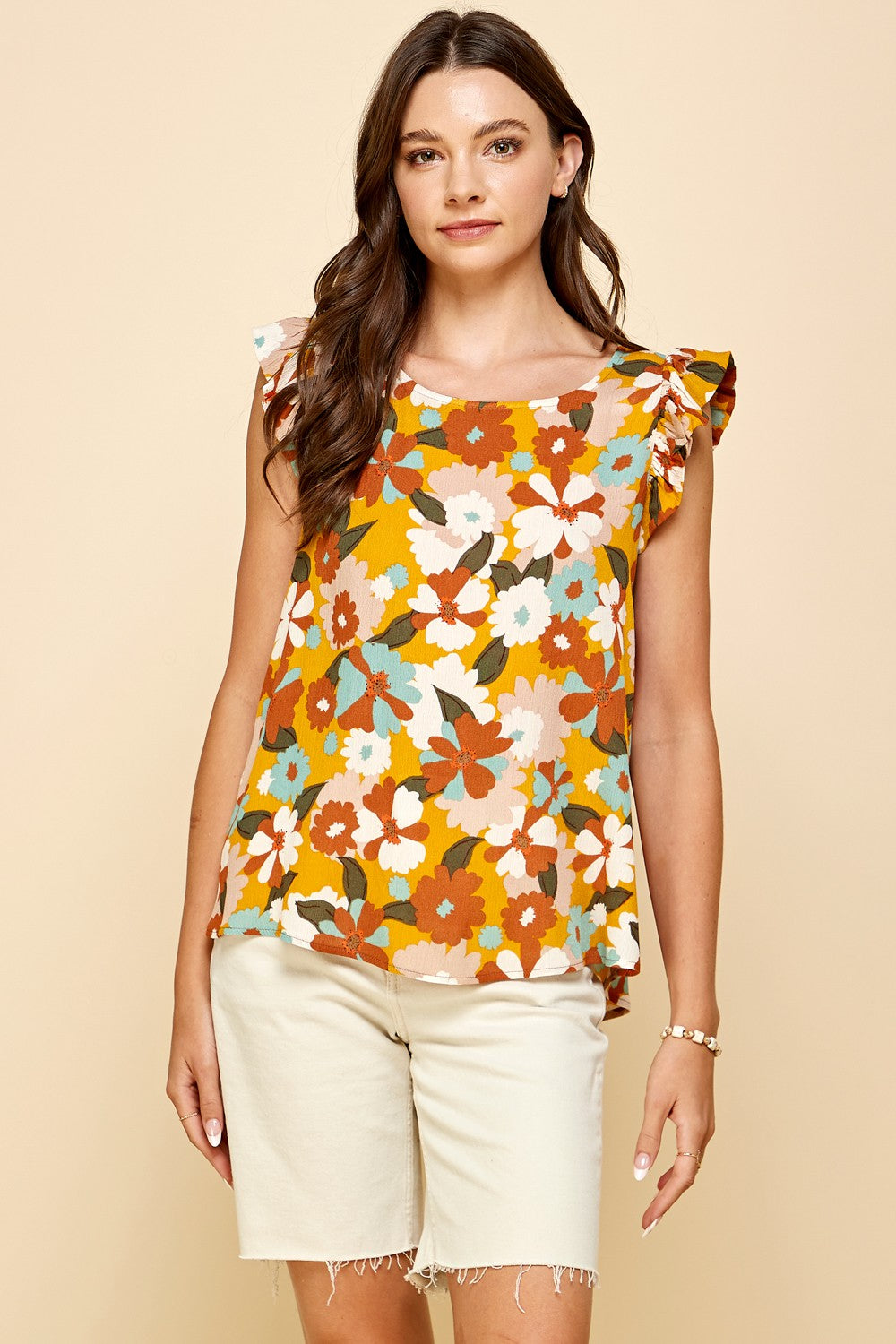 Fall Floral Top