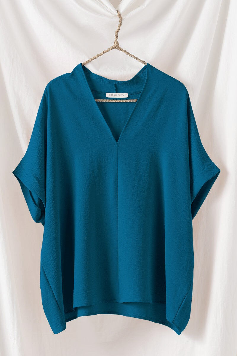 Teal Basic Top