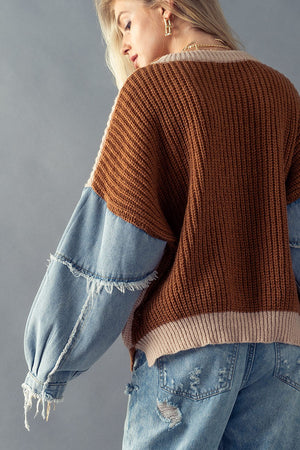 Drop Sleeve Sweater