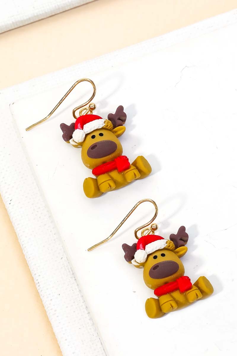 Reindeer Earrings