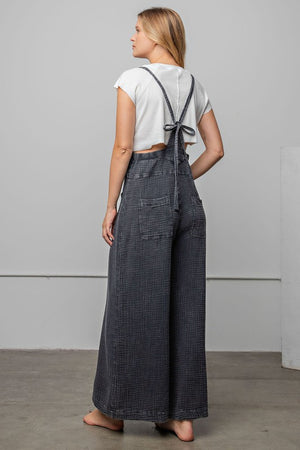 Washed Cotton Overalls