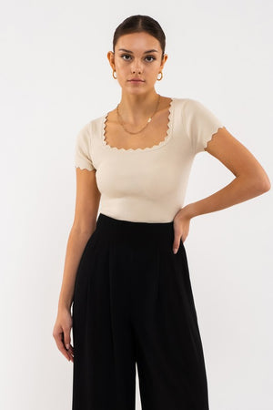 The Scalloped Edge Knit 2