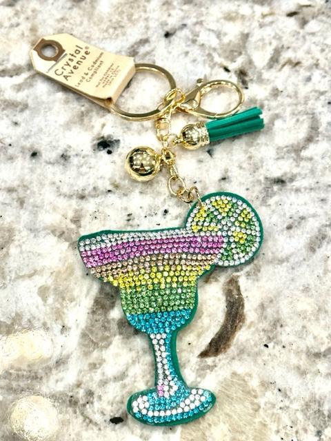 Cocktail Key Chain