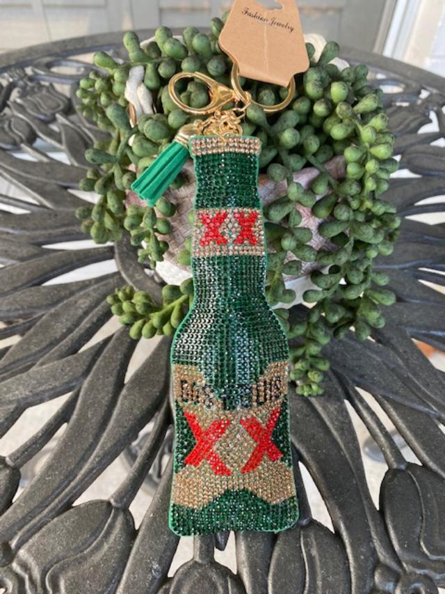 Dos Equis Bottle Key Chain