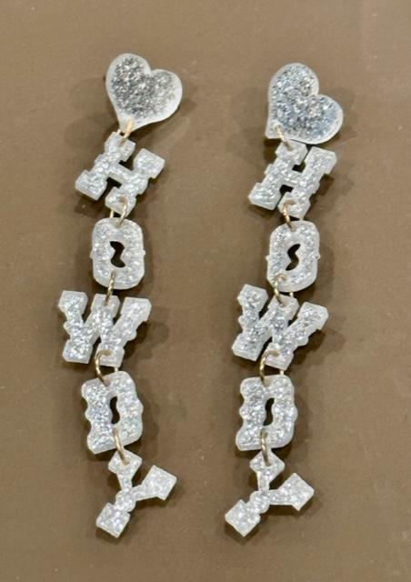 Howdy Acrylic Dangles