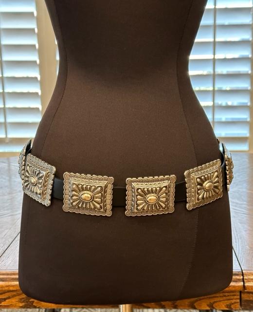 Square Concho Belt