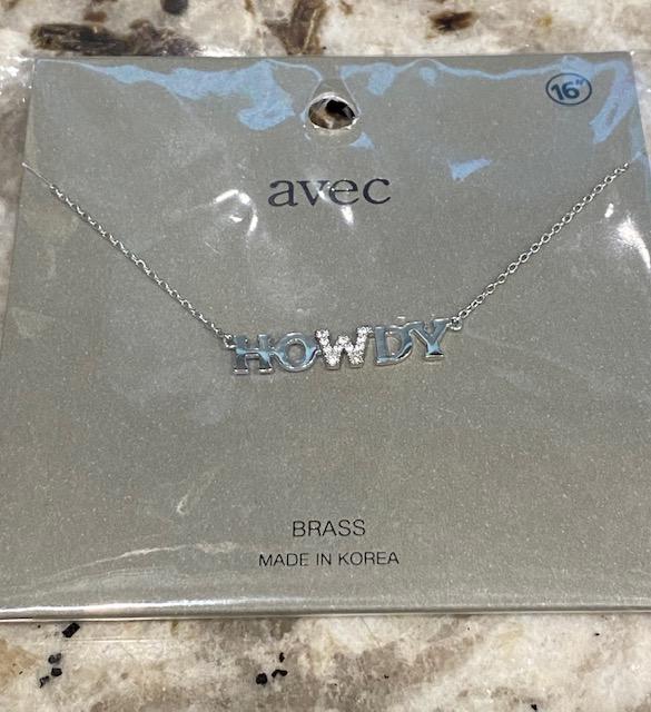 Howdy Necklace