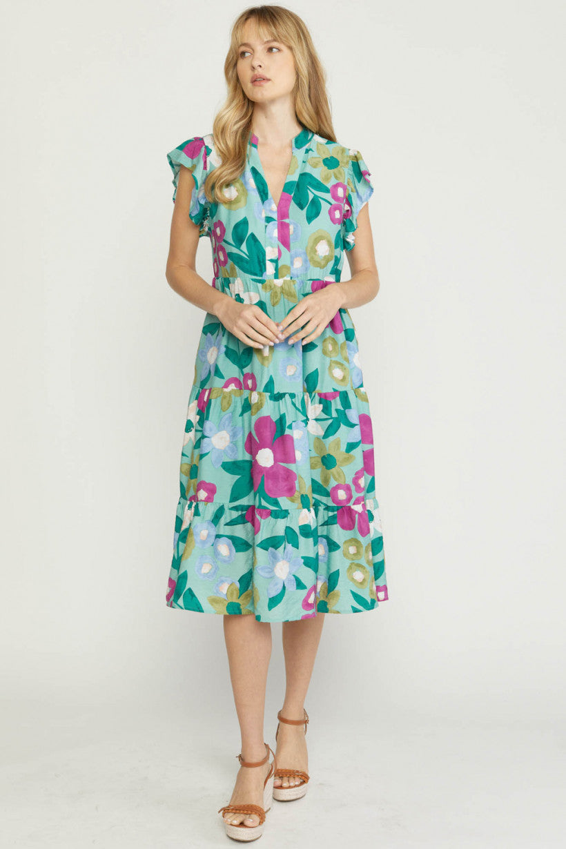 Summer Floral Dress