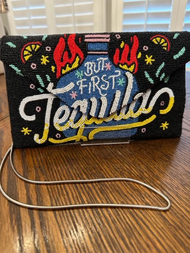 Tequila Beaded Beaded Crossbody