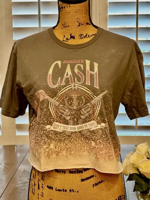 The Johnny Cash Crop Tee