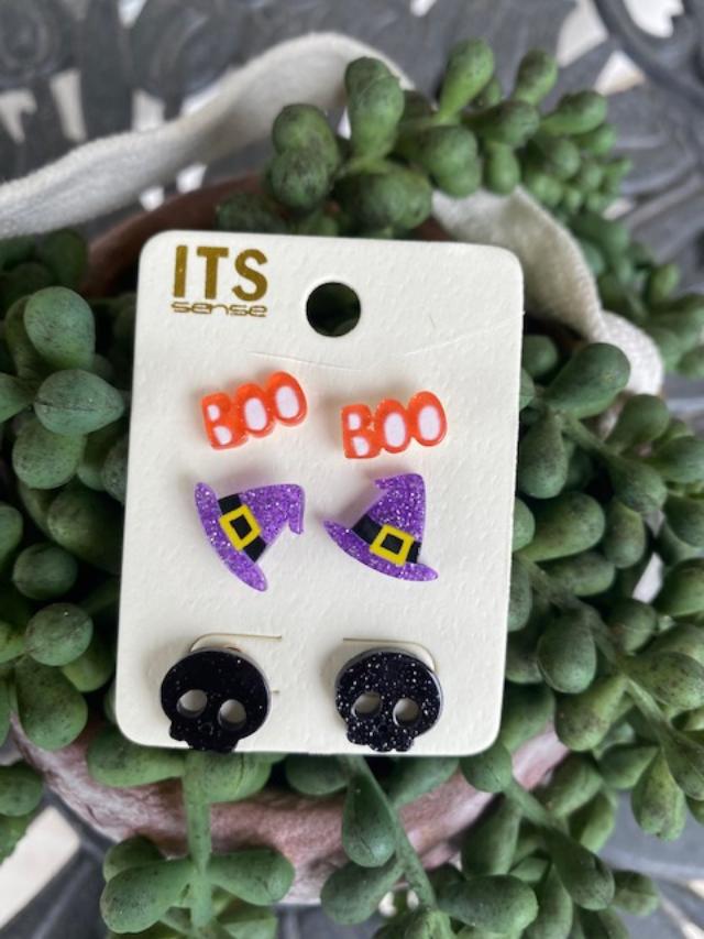 Boo Trio Earrings