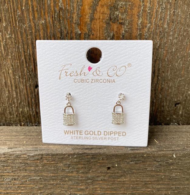 Mini Locket Earrings