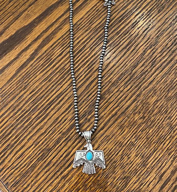 Navajo Thunderbird Necklace