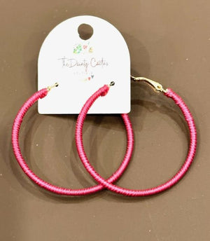 Colorful Hoop Earrings