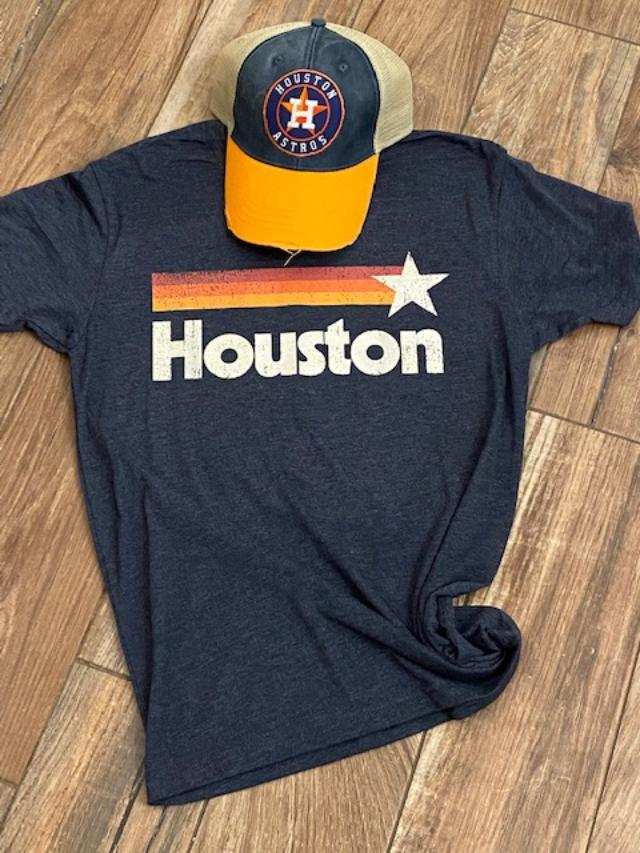 Retro Houston Stripe Tee