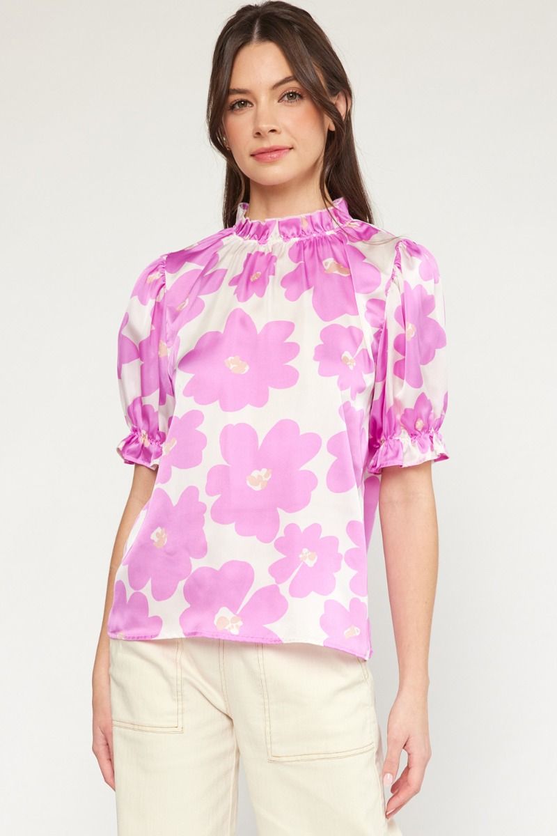 The Mock Floral Top