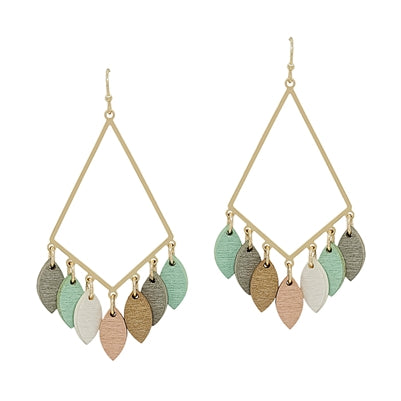 Geometric Charm Earrings