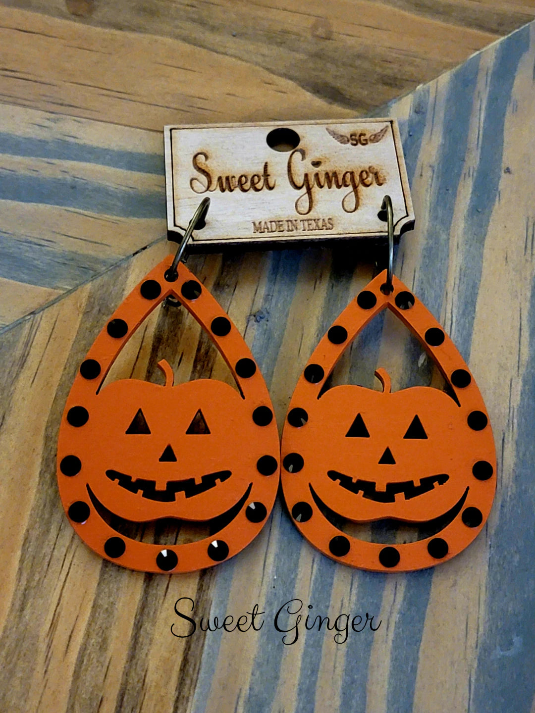 Jack-O Earrings