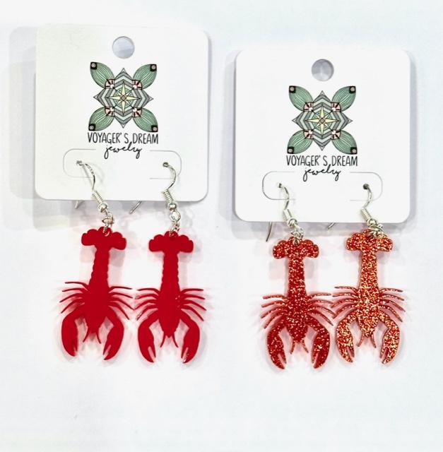 Petite Crawfish Earrings