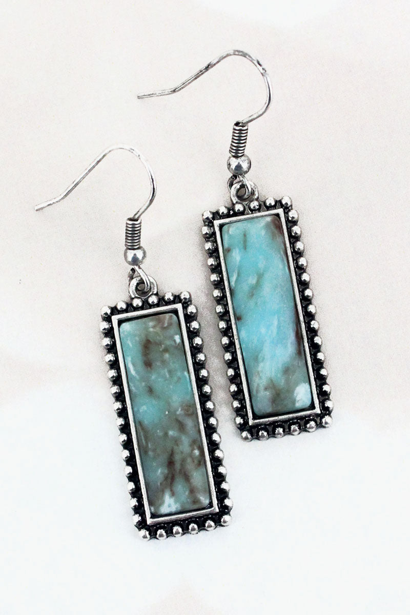 Oklahoma Sky Bar Earrings