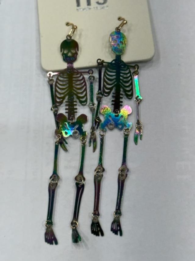 Skeleton Earring