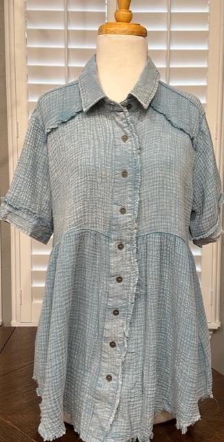 Button Front Tunic