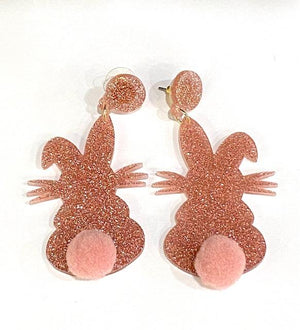 Acrylic Bunny Earrings