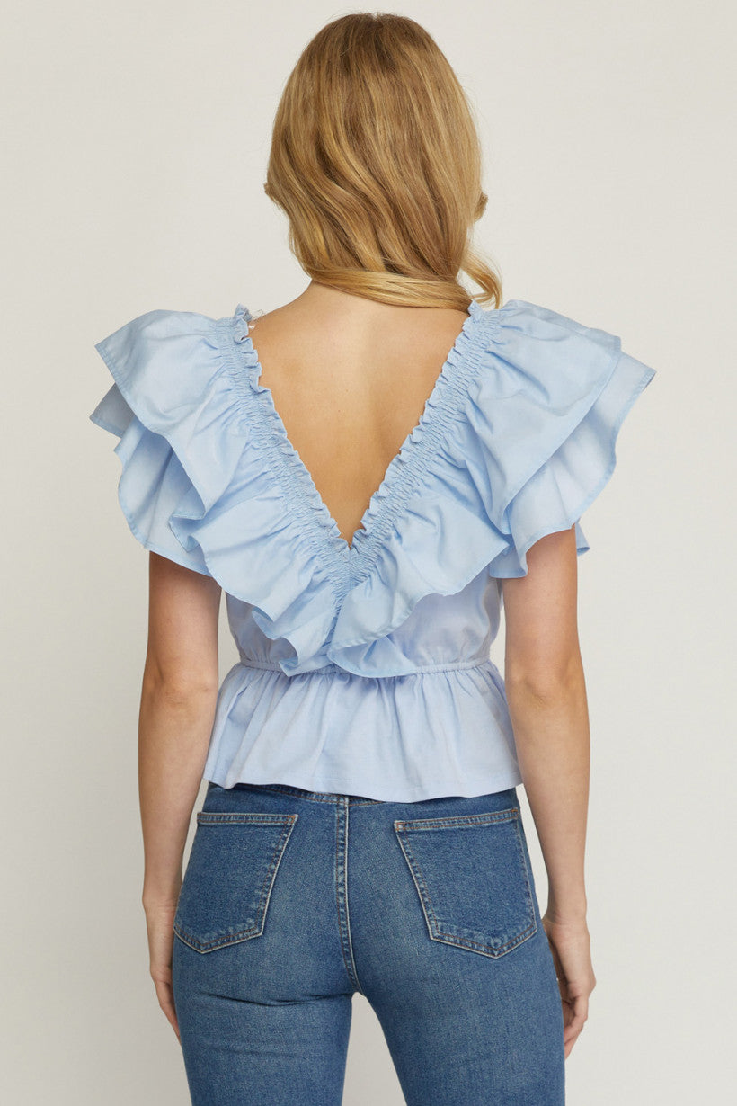 Peplum Fun Top